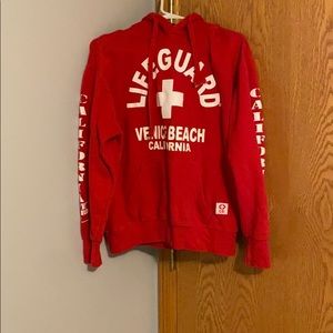 Venice Beach California lifeguard sweatshirt